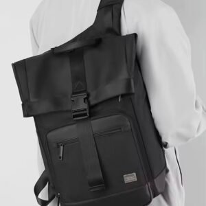 sac à dos roll top premium – compartiment pc 15.6" & grande capacité